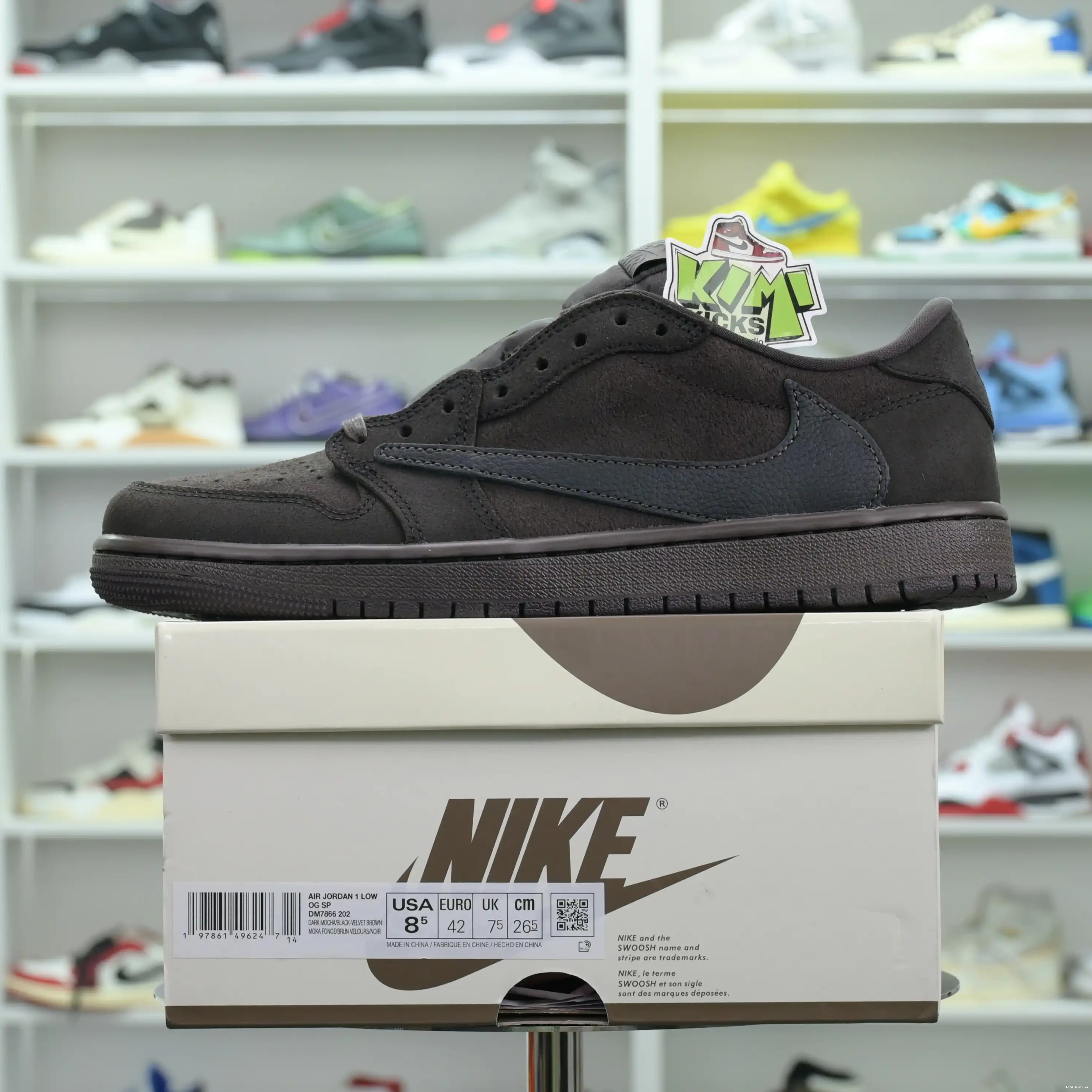 Low Scott Travis Brown” 1 Kimikick OG“Velvet Jordan x Air Jordan 0509